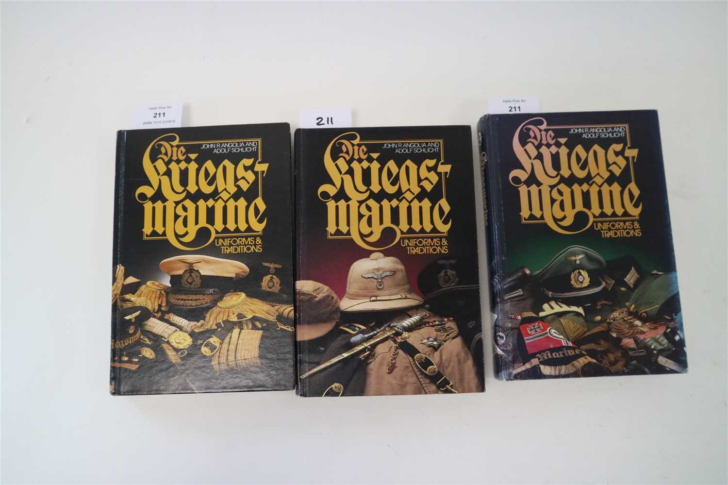 Lot 211 - ANGOLIA, John R, & SCHLICHT, Adolf, Die...