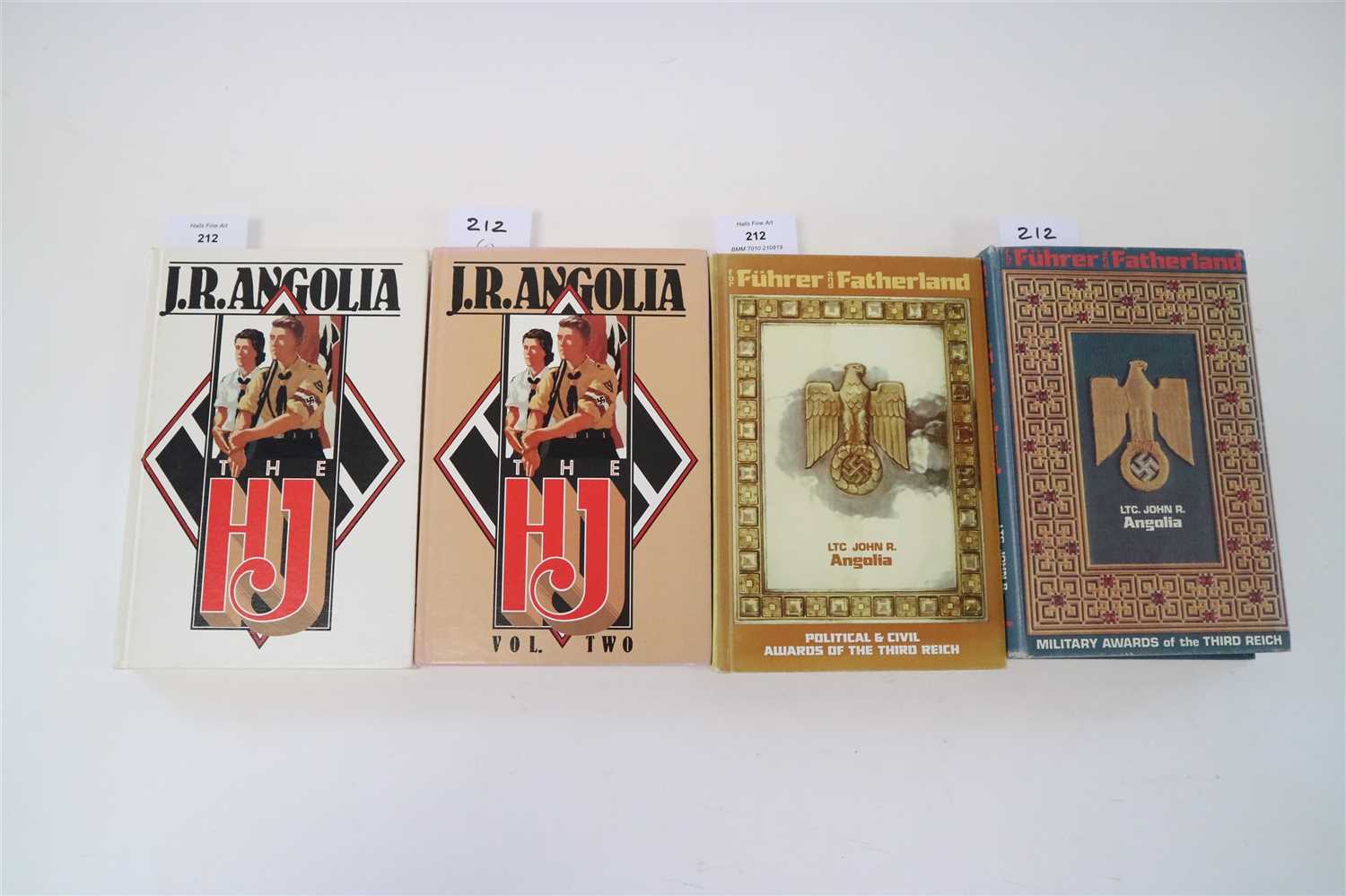 Lot 212 - ANGOLIA, J R, The HJ, 2 vols, San Jose,...