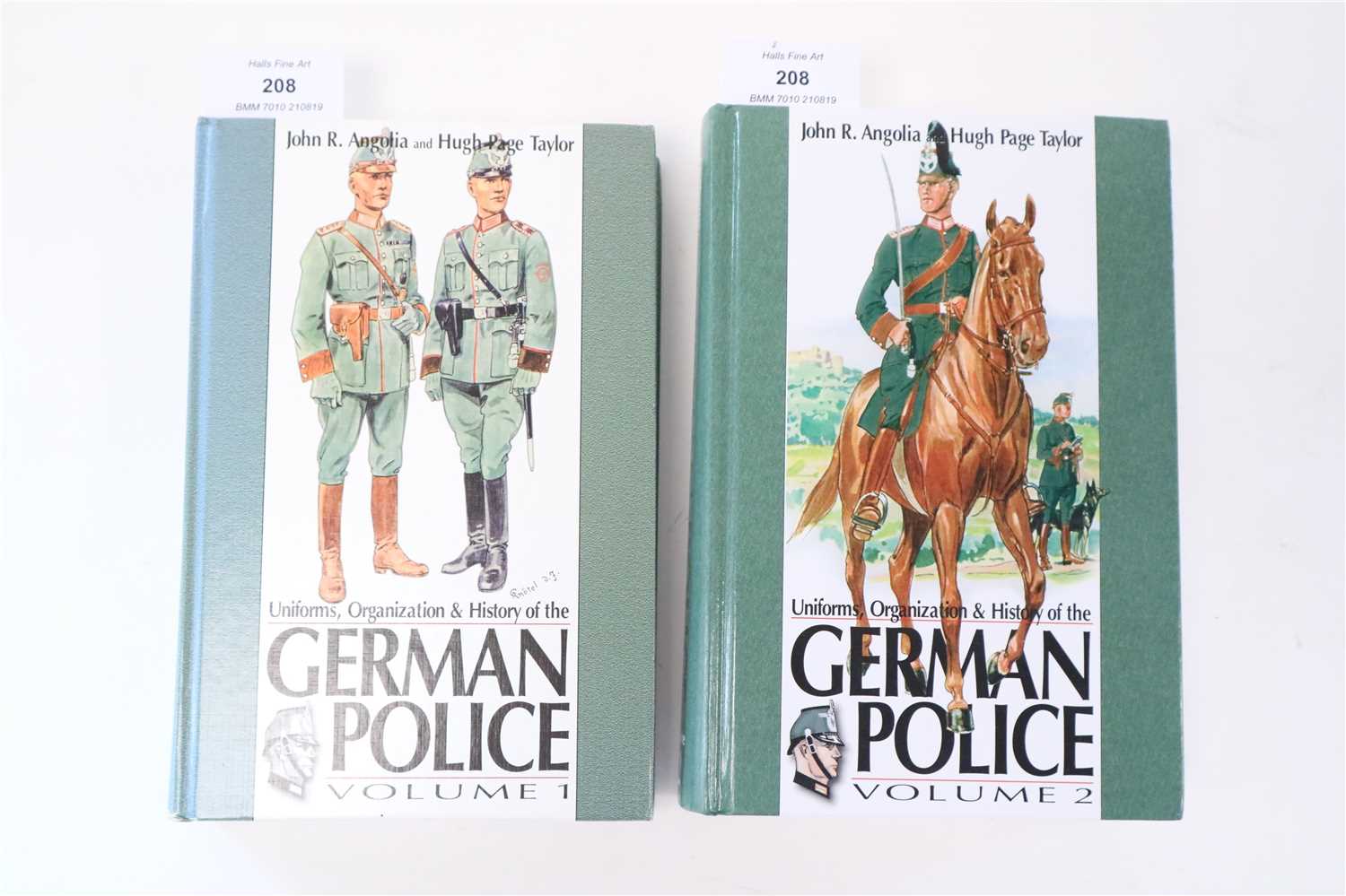 Lot 208 - ANGOLIA, John R, & TAYLOR, Hugh Page, Uniforms,...