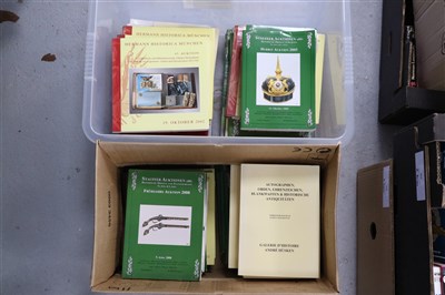 Lot 198 - GERMAN MILITARIA auction catalogues, including...