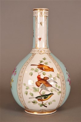 Lot 193 - Meissen porcelain bottle vase