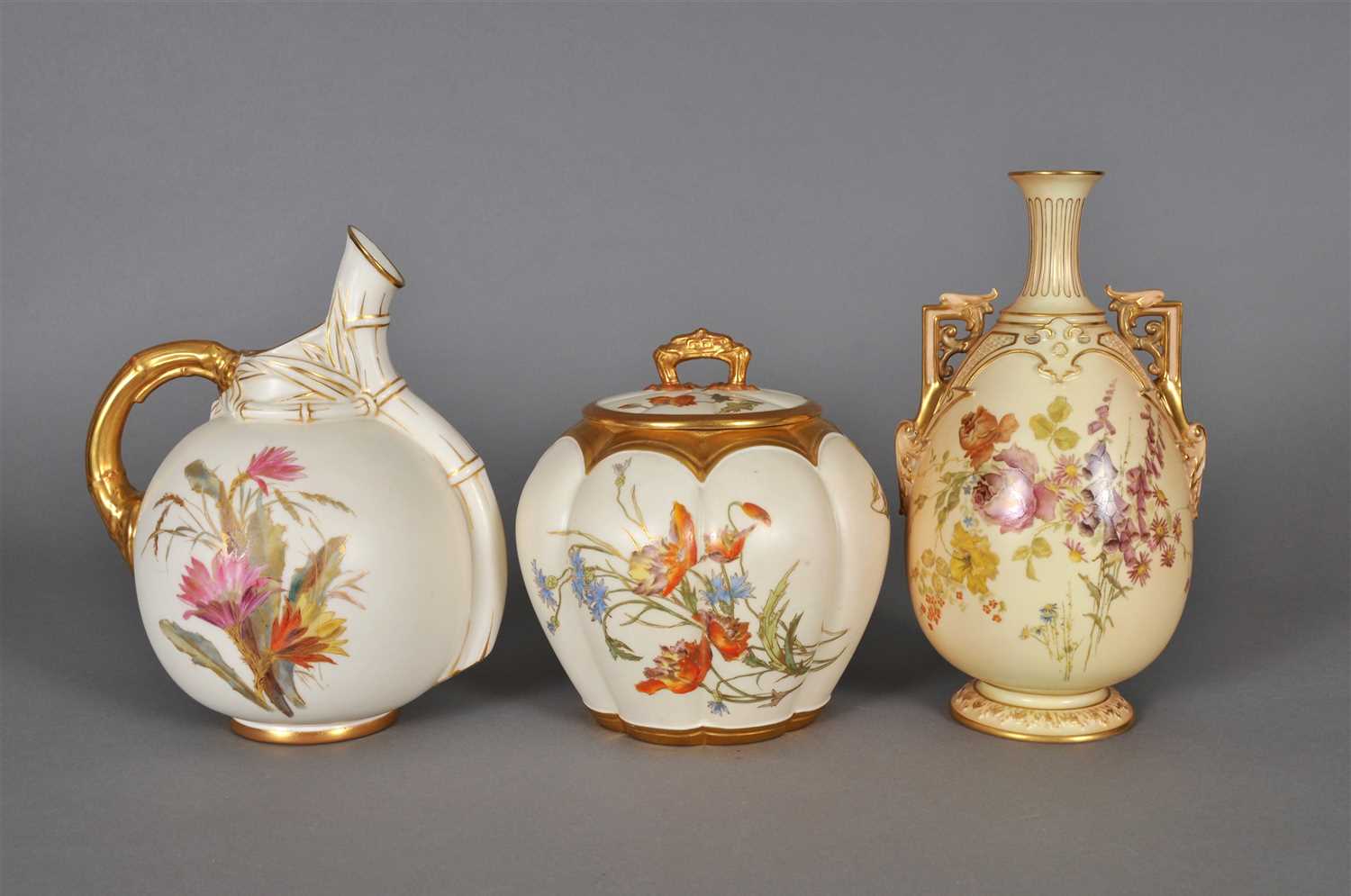 Lot 177 - Royal Worcester blush ivory