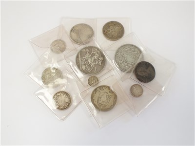 Lot 487 - A collection of coins and tokens