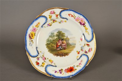 Lot 180 - Derby porcelain cabinet plate