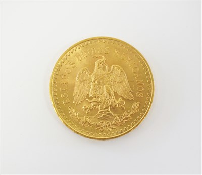 Lot 405 - A Mexican Gold 50 pesos