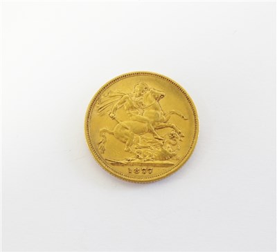 Lot 495 - A Victoria sovereign