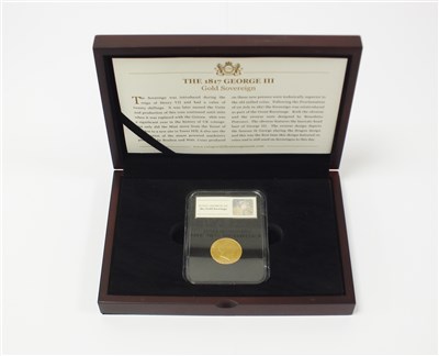 Lot 461 - The George III 1817 gold sovereign