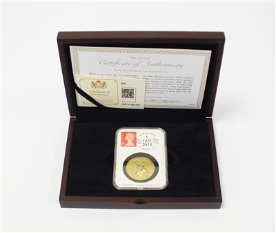 Lot 463 - The United Kingdom 1 ounce 24 carat gold Britannia coin