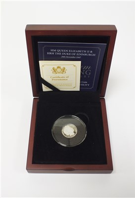 Lot 469 - Jersey, The Platinum wedding 2017 platinum proof penny