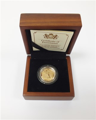 Lot 472 - Elizabeth II 2012 Diamond Jubilee proof sovereign