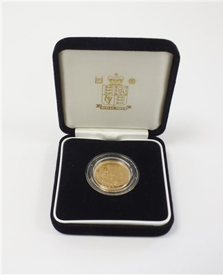 Lot 478 - Elizabeth II 2005 gold proof sovereign