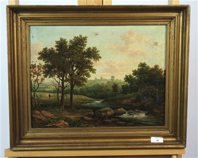 Lot 26 - Landscape oil on canvas
