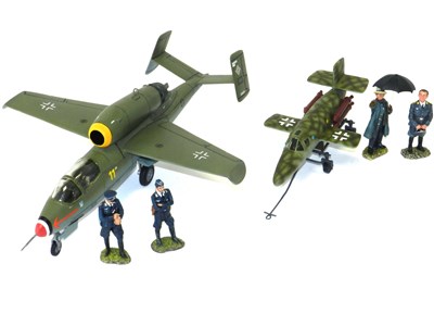 Lot 614 - Thomas Gunn Heinkel He162 and Bachem Ba349...