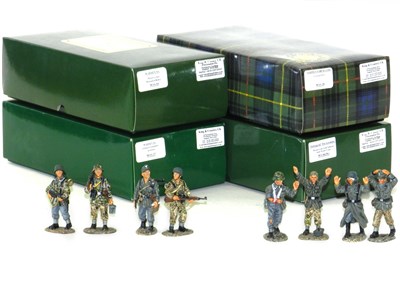 Lot 632 - King & Country Waffen SS Figures: WSS03...