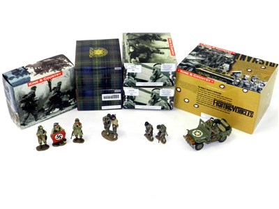 Lot 638 - King & Country D-Day boxed figure sets: DD73...