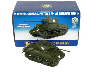 Lot 612 - Franklin Mint General Patton's M4A3 Sherman...