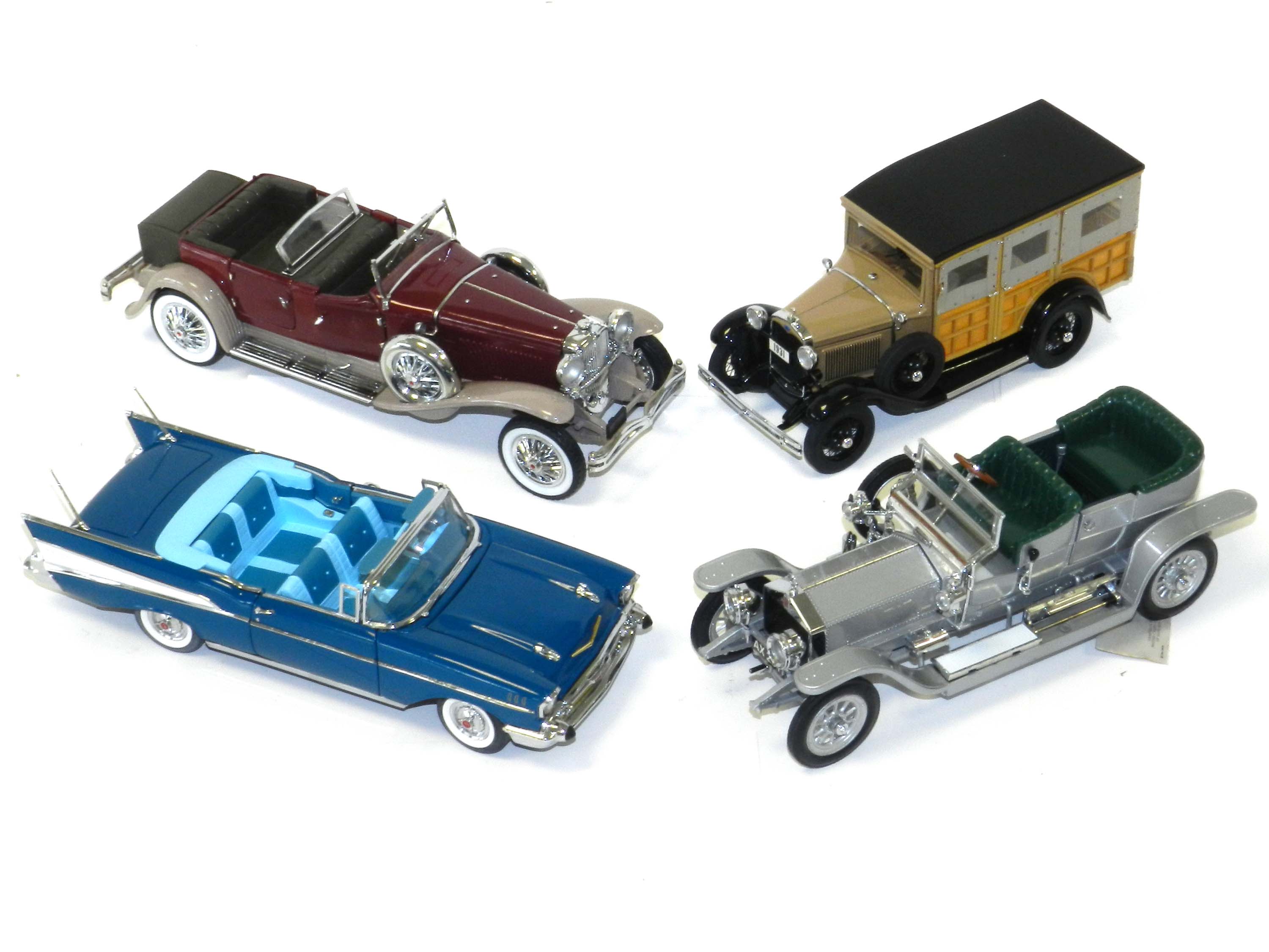 124th franklin mint cars