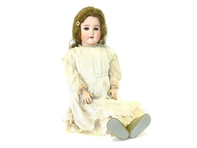 Lot 804 - Heinrich Handwerck/Simon & Halbig bisque 78cm doll c.1900