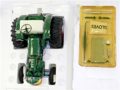 Lot 737 - Franklin Mint 1/12 Oliver and Case tractors