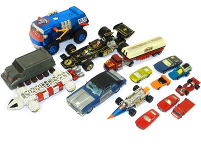 Lot 741 - Quantity of Dinky and Corgi Vintage Vehicles, unboxed in playworn condition