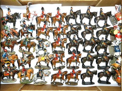 Lot 290 - Del-Prado Napoleonic and WWII metal figures