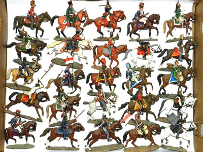 Lot 290 - Del-Prado Napoleonic and WWII metal figures