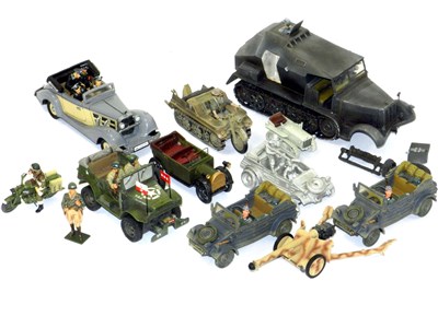 Lot 291 - Unboxed King & Country and similar vehicles