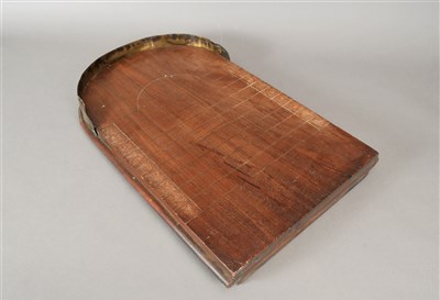 Lot 327 - An Edwardian mahogany shove ha'penny board