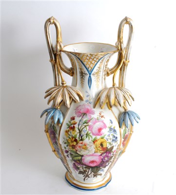 Lot 111 - A monumental Paris porcelain vase