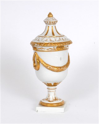 Lot 7 - Furstenburg porcelain goblet and cover