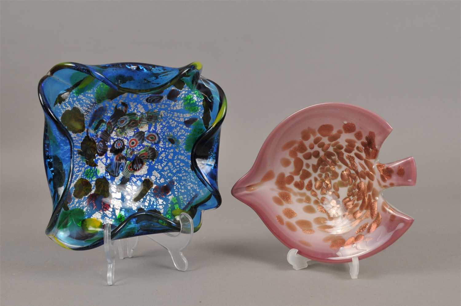 Lot 143 - Two Murano glass bowls