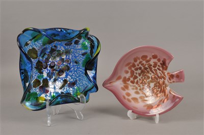 Lot 143 - Two Murano glass bowls