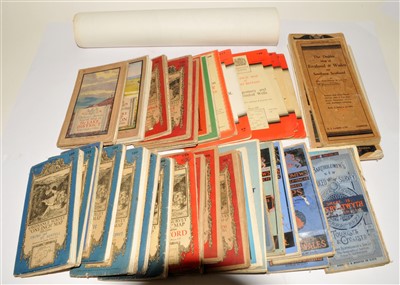 Lot 259 - ORDNANCE SURVEY & Bartholomew maps, mainly...