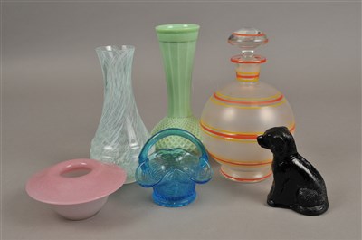 Lot 131 - Assorted group of glassware - Victorian and later