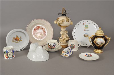 Lot 187 - A group of British ceramics and porcelain