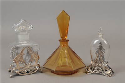 Lot 75 - Three scent bottles