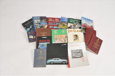 Lot 245 - A collection of automotive related books