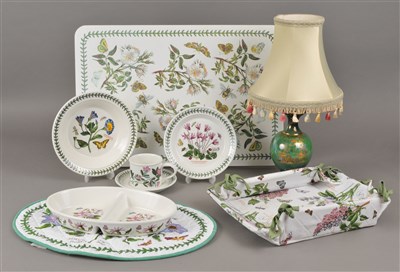 Lot 121 - A collection of Portmeirion Botanic Garden pattern dinner and tea wares