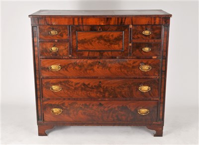 Lot 488 - An impressive Victorian mahogany chest of drawers