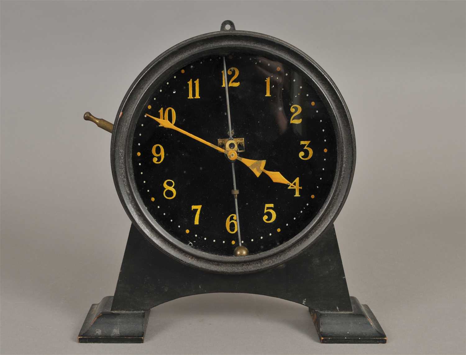 Lot 424 - A 20th century gravity clock attributed to Thomas Watson & Christopher Webb