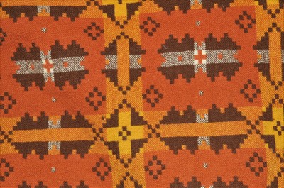 Lot 488 - A matched pair of 20th century woven welsh wool blankets