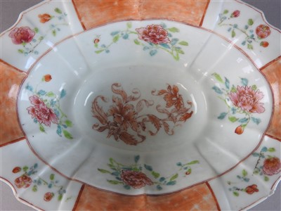 Lot 105 - An early Chinese export porcelain famille rose...