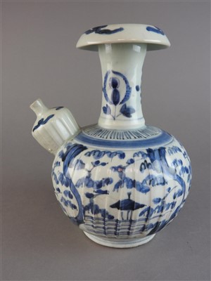 Lot 33 - A Japanese Arita blue and white porcelain...