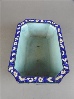 Lot 126 - A canton enamel censer, Qing Dynasty, of...