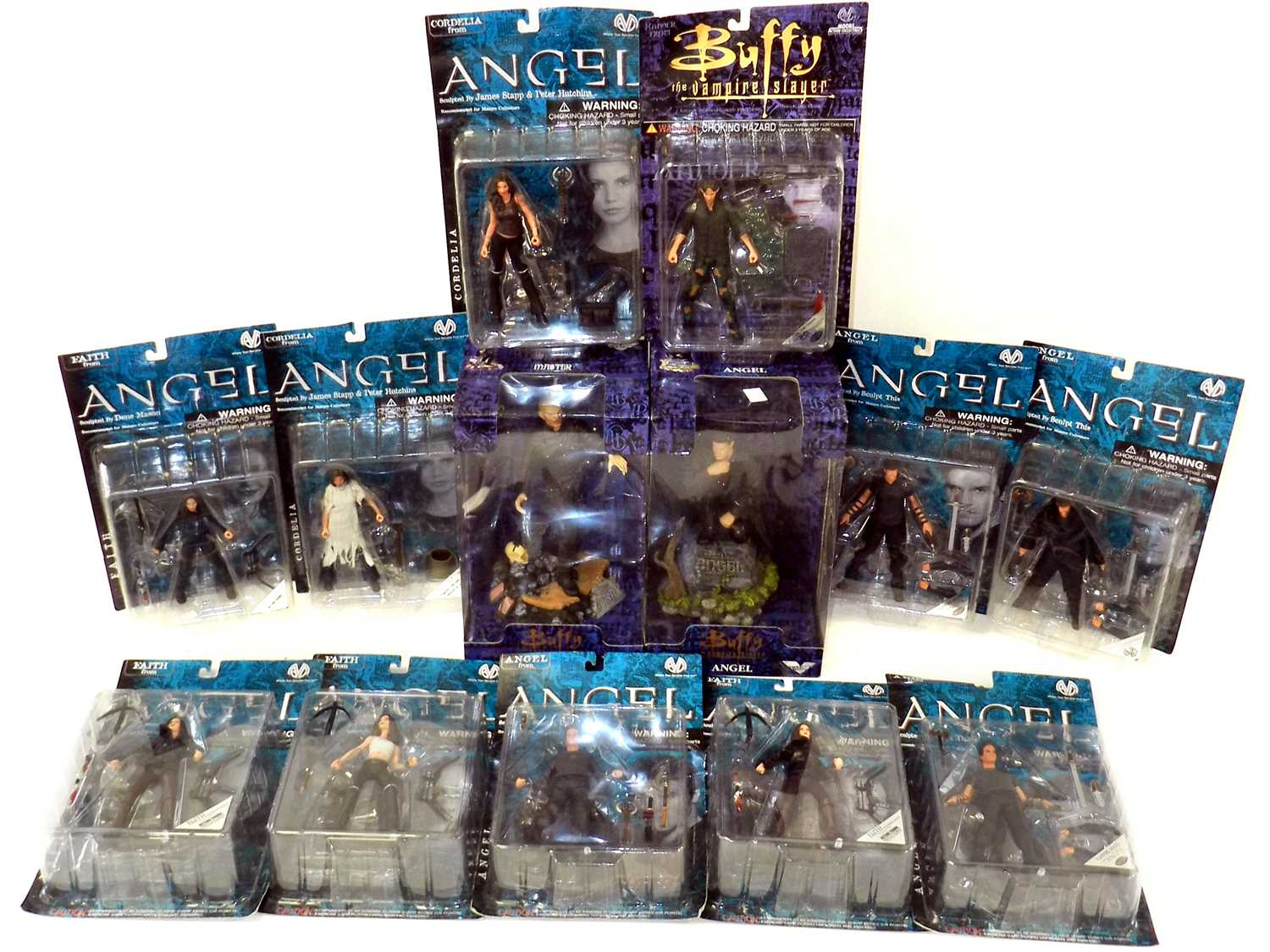 Lot 349 - Buffy the Vampire Slayer/Angel Figures: Angel...