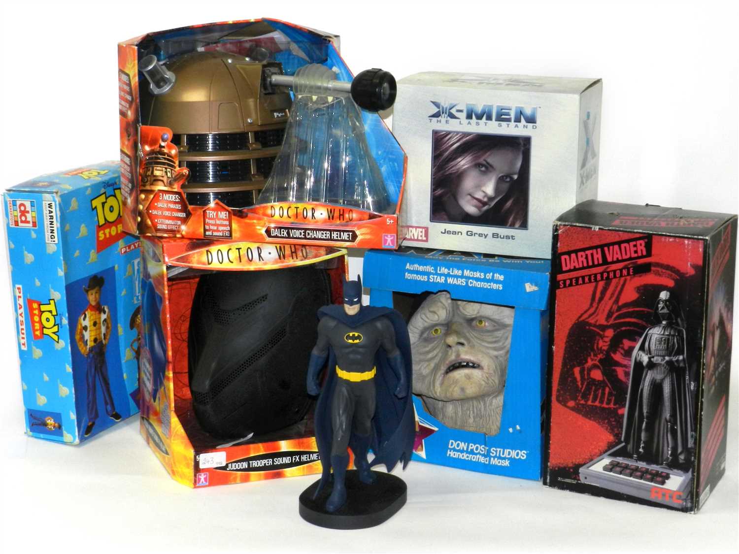 Lot 351 - Star Wars, Batman and Dr Who large format...