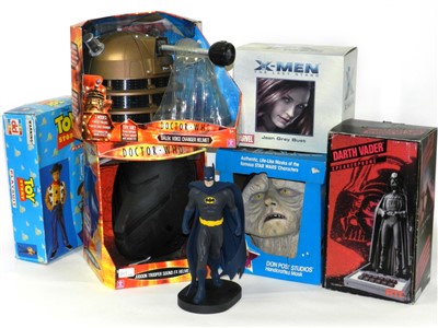 Lot 351 - Star Wars, Batman and Dr Who large format...