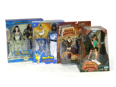 Lot 354 - Tomb Raider and assorted figures: 2x Playmates...