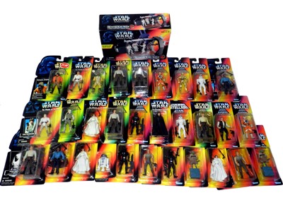 Lot 358 - Kenner-Hasbro Star Wars 3 3/4" blister-carded...