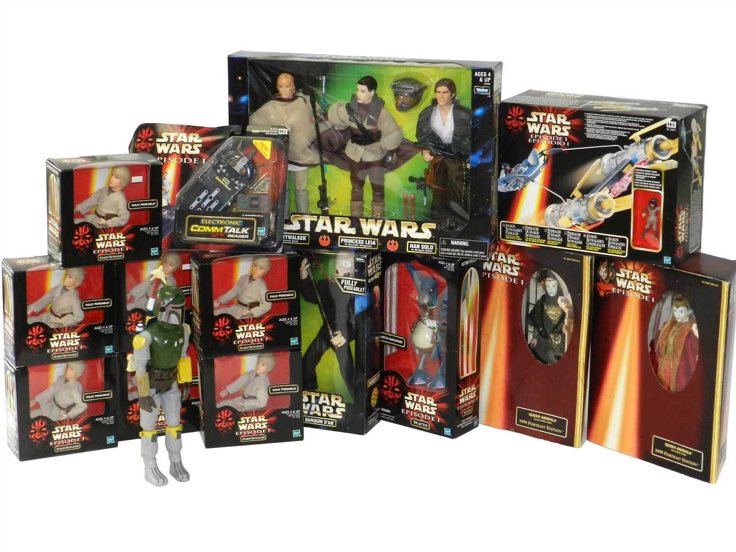 Lot 362 - Kenner and Hasbro large-scale Star Wars...